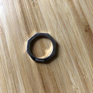 Miansai ring - polished Sterling silver - size 5